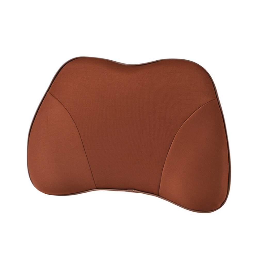 JINSERTA Car Safty Accessories Neck Pillow Adjustable Head Restraint Auto Seat Back Travel Pillow for Audlt Children: Brown-Waist