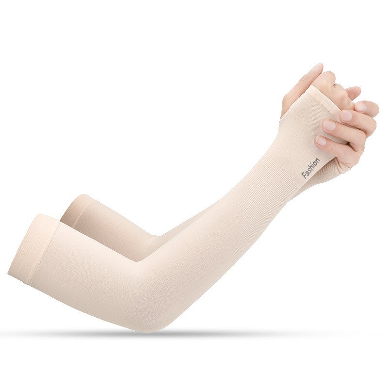 Sport arm ärmar kompression arm ärm anti slip basket sport uv solskydd: Typ 3