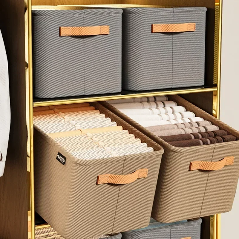 Aufbewahrungsbox für Jeans und Hosen, Kleiderschrank, Kleidung, Organizer, Schrank, Schubladen, Organizer für Unterwäsche, BH, Socken, T-Shirt, Organizer