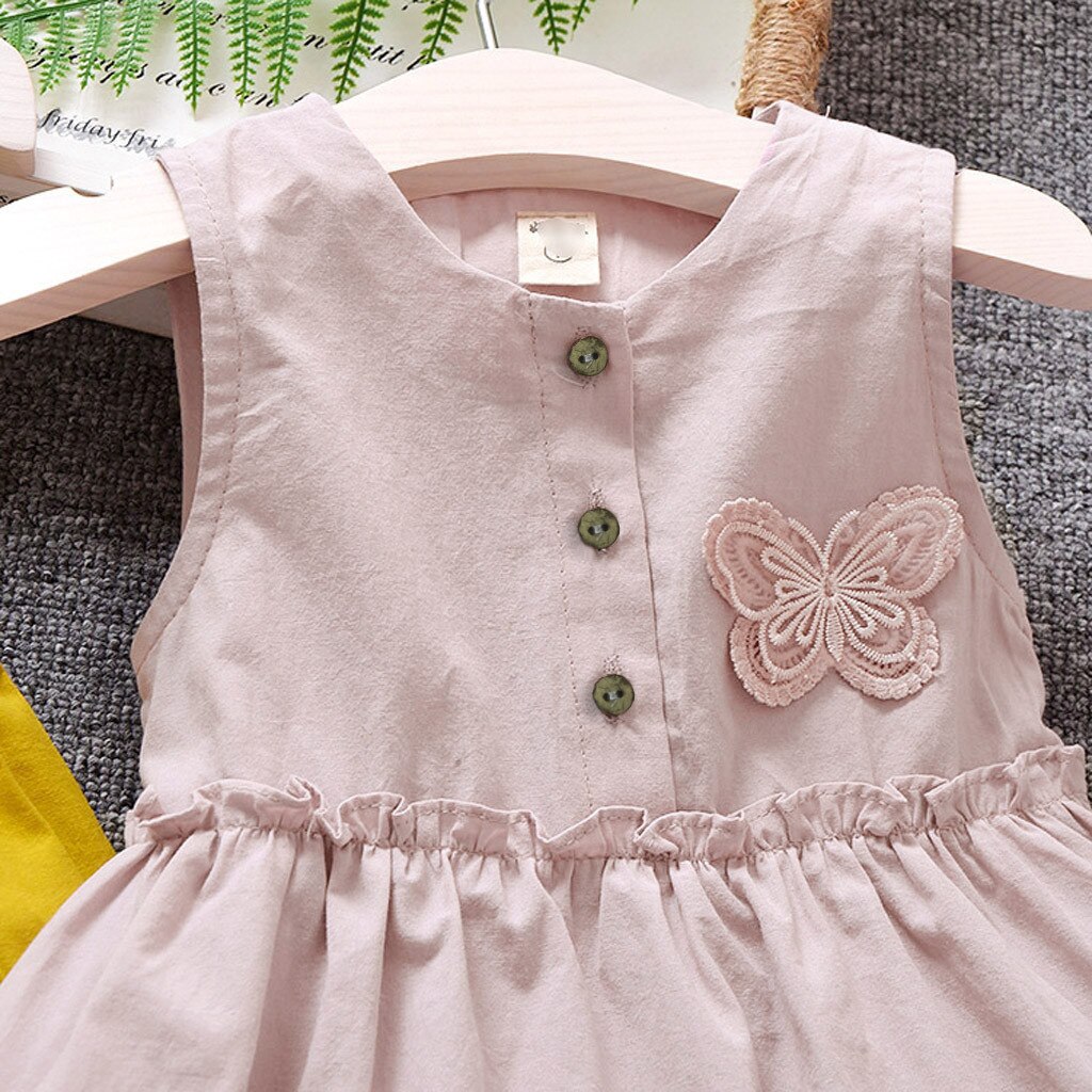 Minty Blossom meisjesjurk | Mintgroen met 3D bloemen