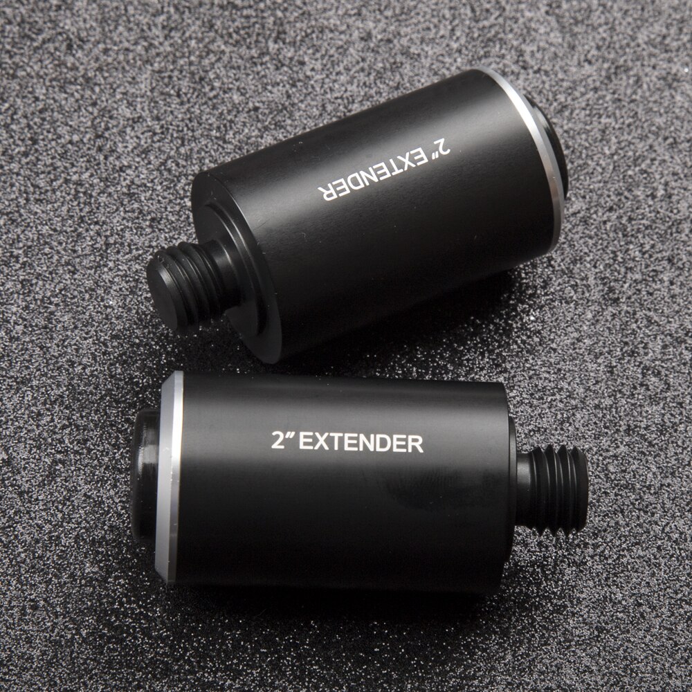 Billiard Extension 1.2oz 2 Inches Pool Cue Extension Billiard Stick Extended Black 8 Nine Ball Ultralight for Mezz