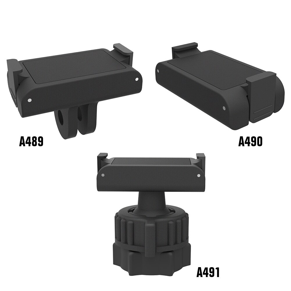 Magnetische adapterhalterung für dji action 2 kamera , 1/4 in -schrauben-stativhalterung, sportkamera- 1/4 -schnittstellen-halterung, silikon