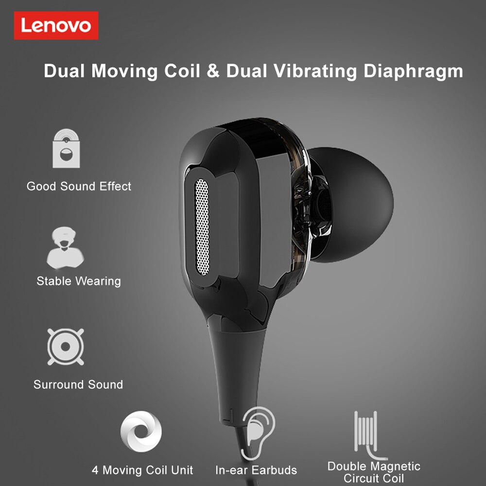 Lenovo XE66 BT5.0 Wireless Headphones 8D Surround Stereo Music Earbuds Magnetic Suction Waterproof Sport Headset with Mic