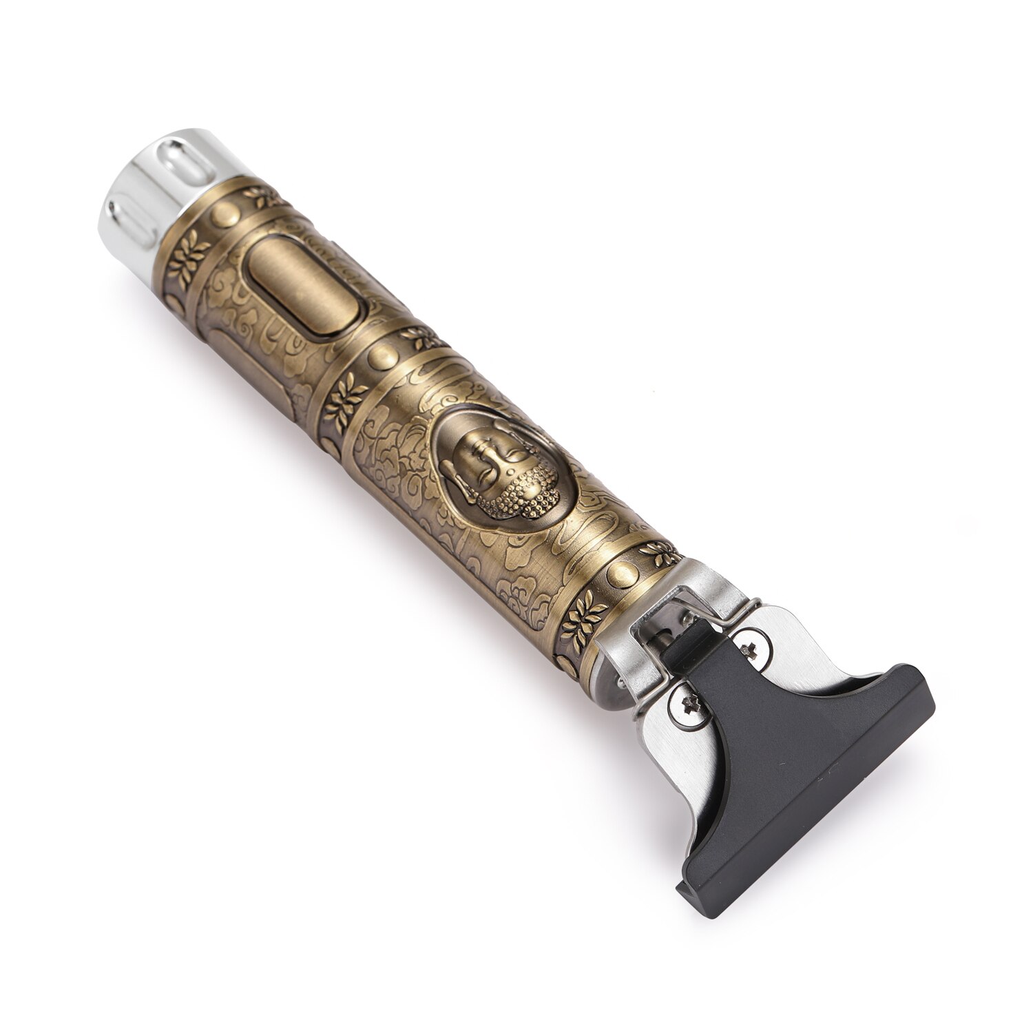 Electric Hair Trimmer Hair Cutter Hair Trimmer Men Rechargeable Electric Powerful Haircut Machine Carving Hair Tool: with oil