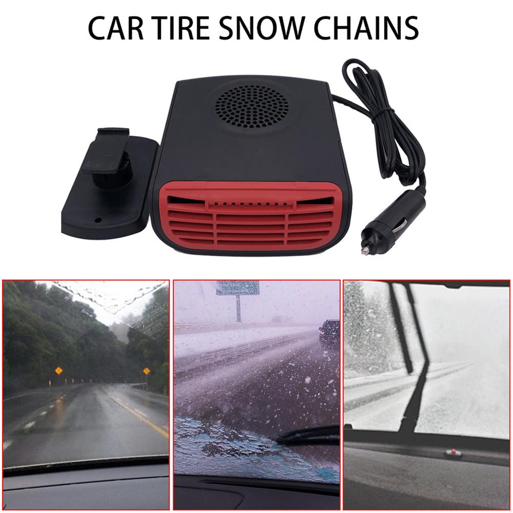 Auxiliary Heater 12 V Car Heater Auto Electronic Portable Parking Heater Fan Fast Heating Defrost Defogger Aromatherapy Tablets