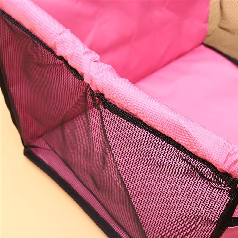 Gato para perros, resistente al agua, asiento elevador para perros, Protector de viaje para mascotas, cesta para asiento de coche para perros, bolsa colgante de malla para perros, gatos y mascotas