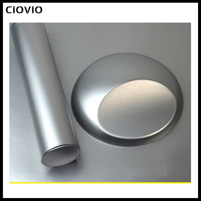 Car Styling 50*100cm PVC Glue Vinyl Wrap Plating Matte Ice Sticker Decorative Auto Film Sheet For Car Truck Motocycle Laptop