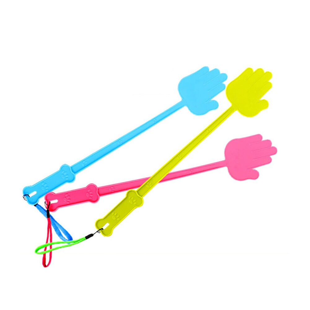 43cm Cat Training Stick Tease Sticks Interactive Toys Plastic Dog Puppy Cat Training Stick Hand Shaped Style Tool Pet Supplies