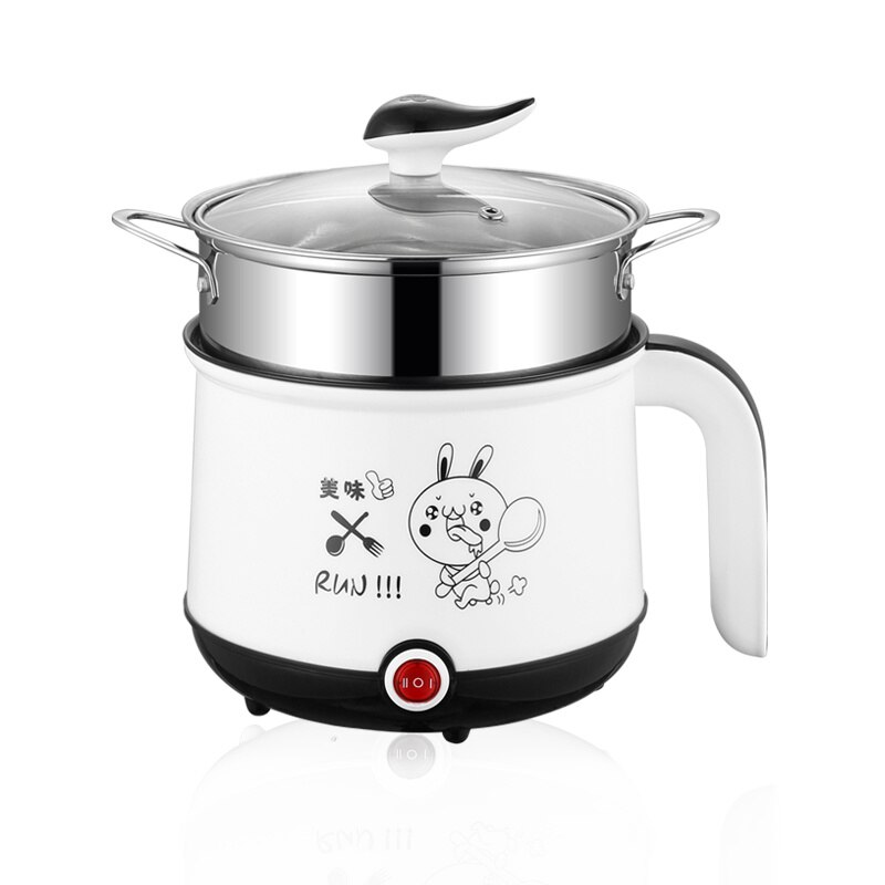200v husholdnings mini multifunksjons riskoker bærbar liten power non-stick riskoker elektrisk wok riskoker