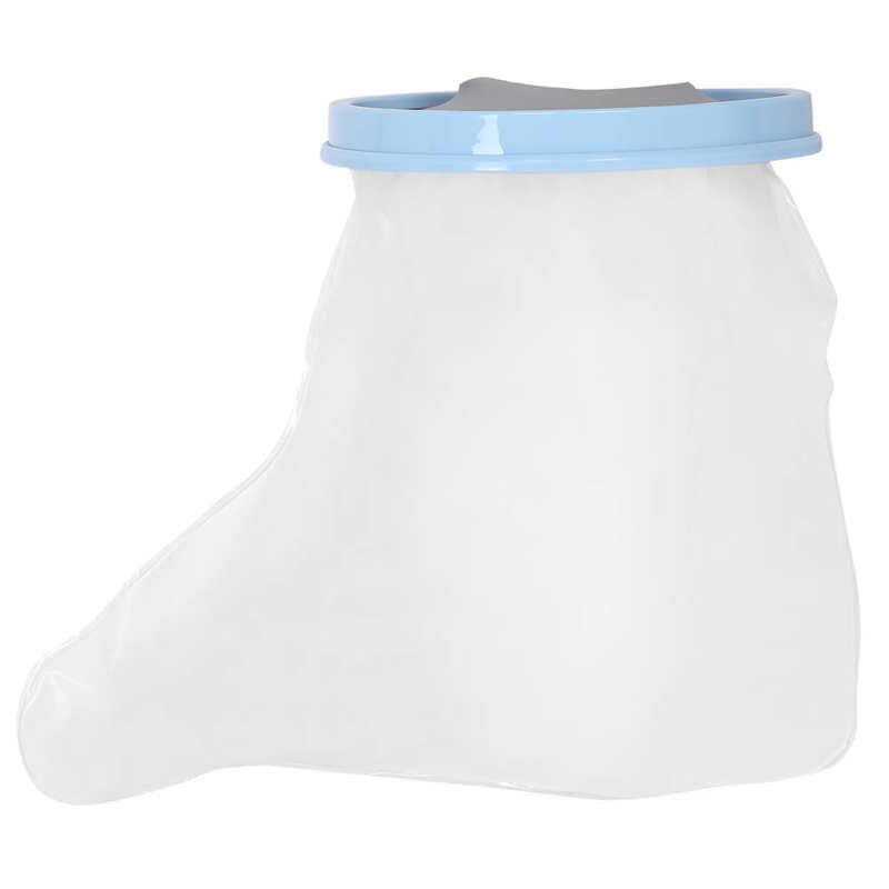 Pain Relief Braces Supports 36cm Adult Foot Cast Covers Waterproof Elastic Shower Cast Protector for Foot Wounds Correction