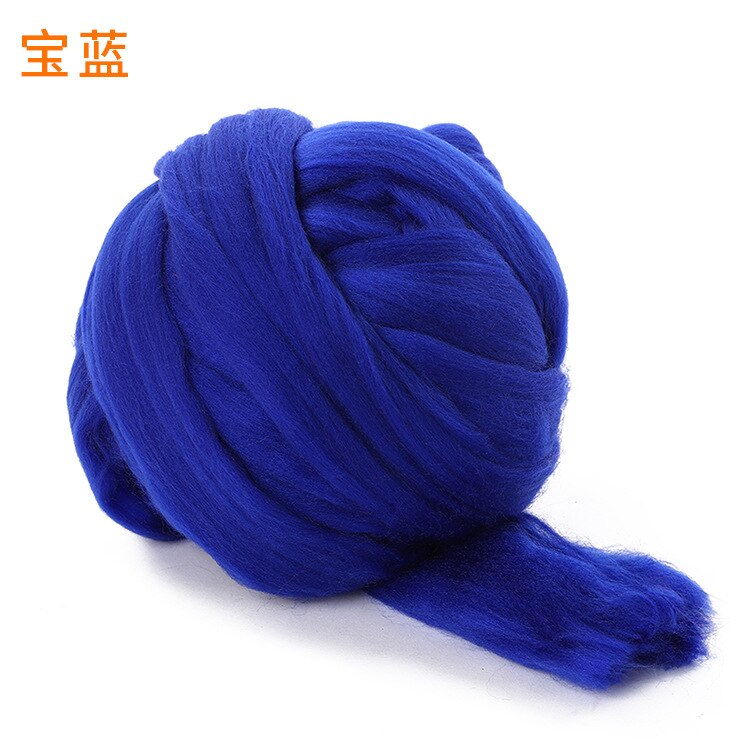 Fil de laine scandinave super épais, 1KG, fil de laine tricoté à la main, pour bricolage, couverture tricotée à la main, tapis pour animaux de compagnie, fil de tricot au crochet: 12