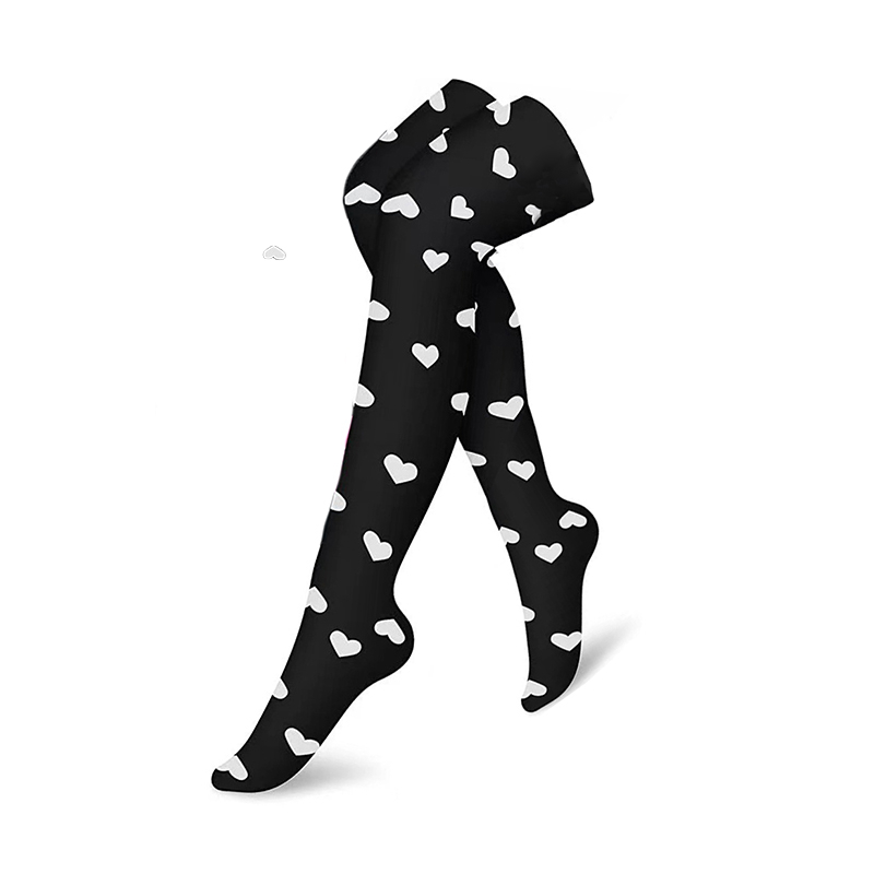Brand Above The Knee Compression Stockings Men Women Thighs Socks Compress Elastic Sports Long Socks Running Gradient pressure