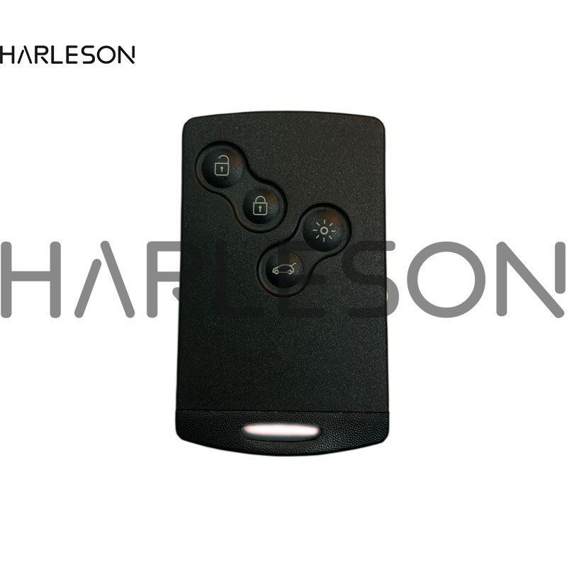 433MHz PCF7952 Chip Keyless Go 4 Buttons Car Remote Key Card For Renault Megane III Laguna III Smart Card