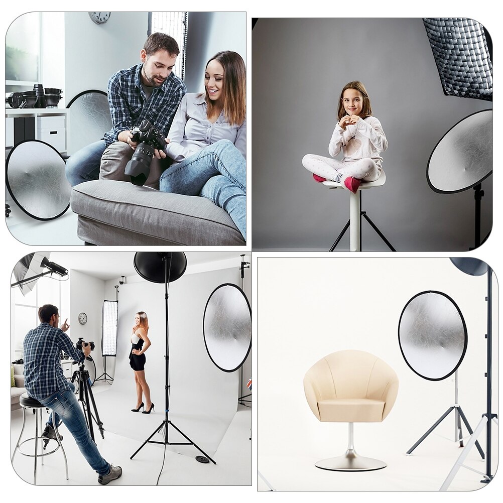 Draagbare Fotografie Reflector 2 In 1 Photo Light Grandado