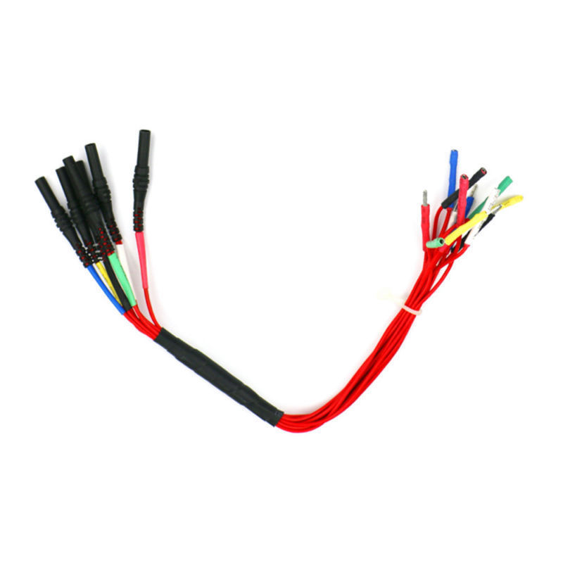 Hantek-Cable Universal de 6 vías para osciloscopio de diagnóstico de coche, línea de iniciación multifunción automotriz, 6 vías, HT306