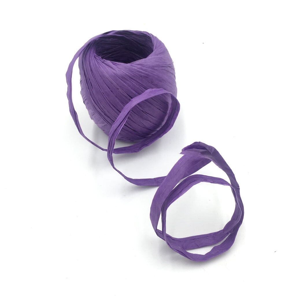 Raffia papier lint touw touw  ,1 rollen raffia lint/touw , 22 meter per rol, verpakking papier touw voor kerstmis
