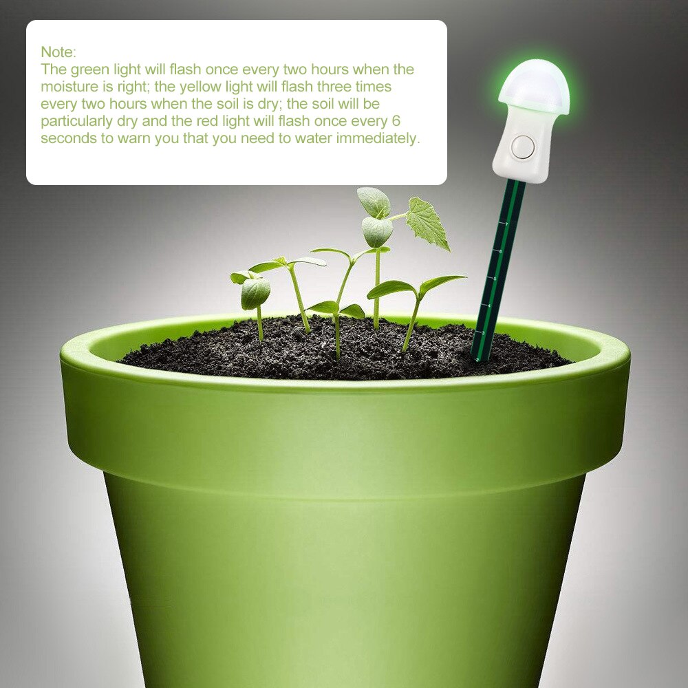 Soil Moisture Meter Plant Moisture Sensor Moisture Detector Hygrometer Moisture Bar Garden Plants Flowers Moisture Meter