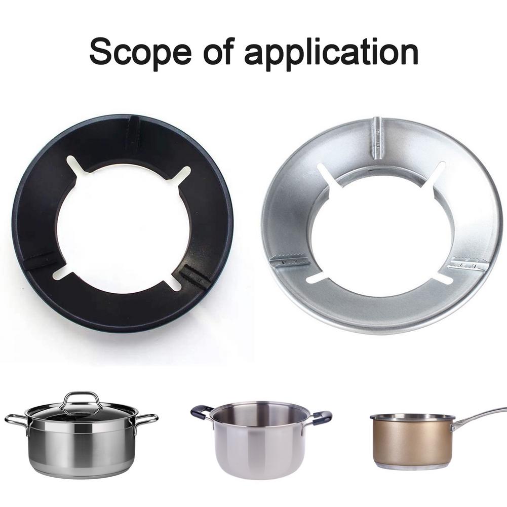 Stainless Steel Wok Rack Fire-gathering Gas Stove Wok Ring Stove Trivets Cooktop Range Pan Holder Stand For Gas Hob Home Kitchen