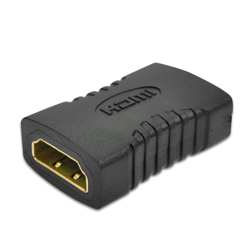 HDMI female to female straight-through adapter cable female black HDMI adapter