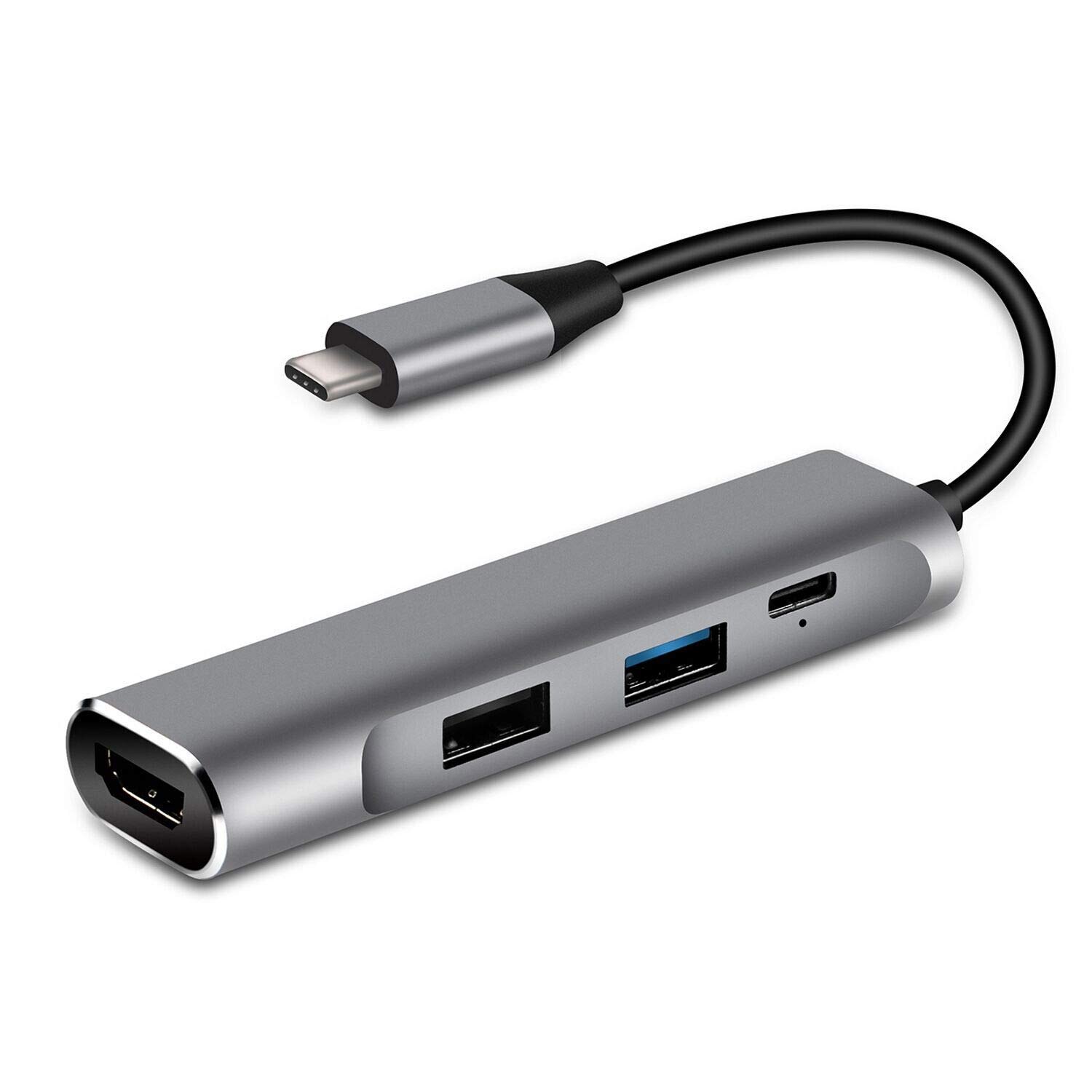 Typ C Zu HDMI-kompatibel 4K USB 3,0 2,0 Modus Adapter Dock Für MacBook Pro Samsung S10 S9 huawei P20 Pro USB Docking Stantion