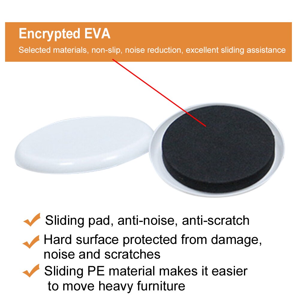 Heavy Duty Table Moving Pads Wear Resistant Accessories Labor Saving Anti Scratch Home Floor Protectors Chair Furniture Sliders