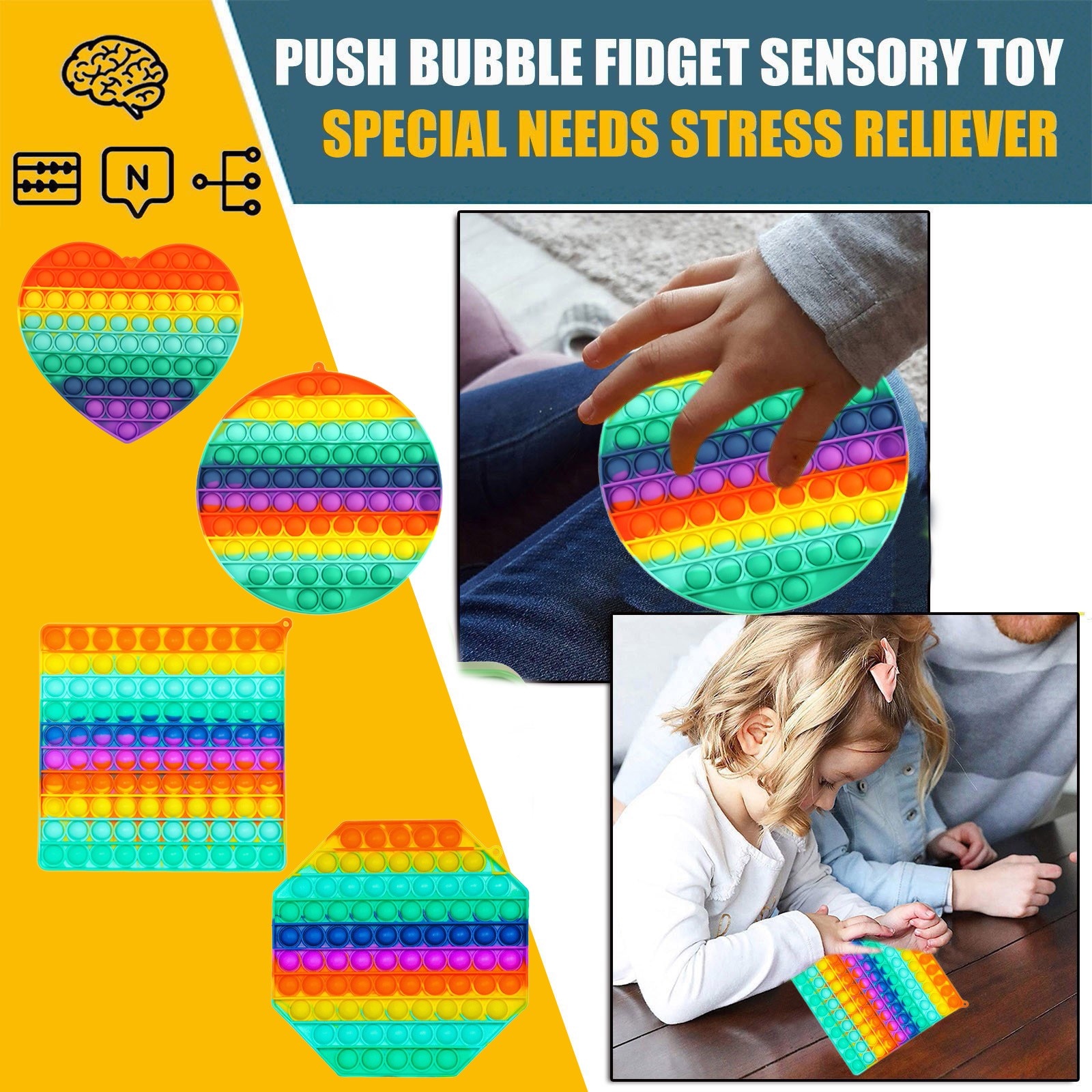 Pop Pop Spielzeug blasiert Sensorischen Spielzeug Zappeln Spielzeug Für freundlicher freundlicher Erwachsene betonen Finger Hand Griff Stressabbau Zappeln Spielzeug -schiff