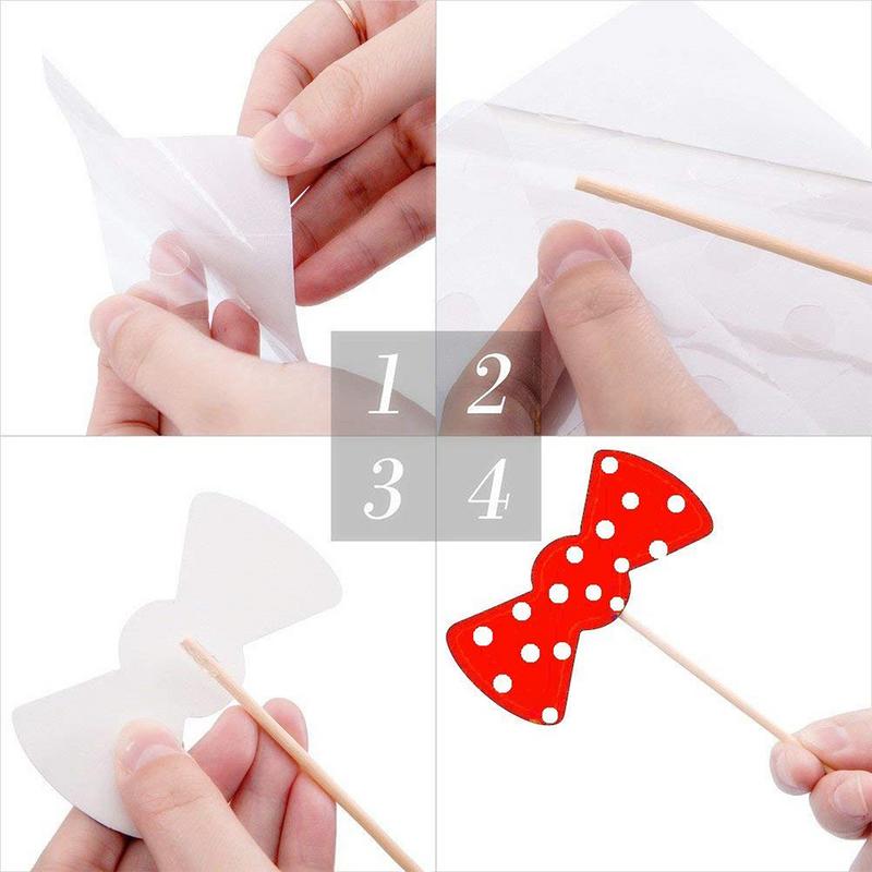 27Pcs/Pack Valentine's Day Photo Booth Props Kit DIY Funny Glitter Disguise Props Wedding Party Decorations