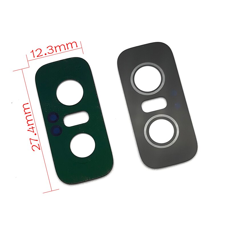 Back Rear Camera Glass Lens For ASUS ZenFone 6 ZS630KL With Adhesive Repacement Parts