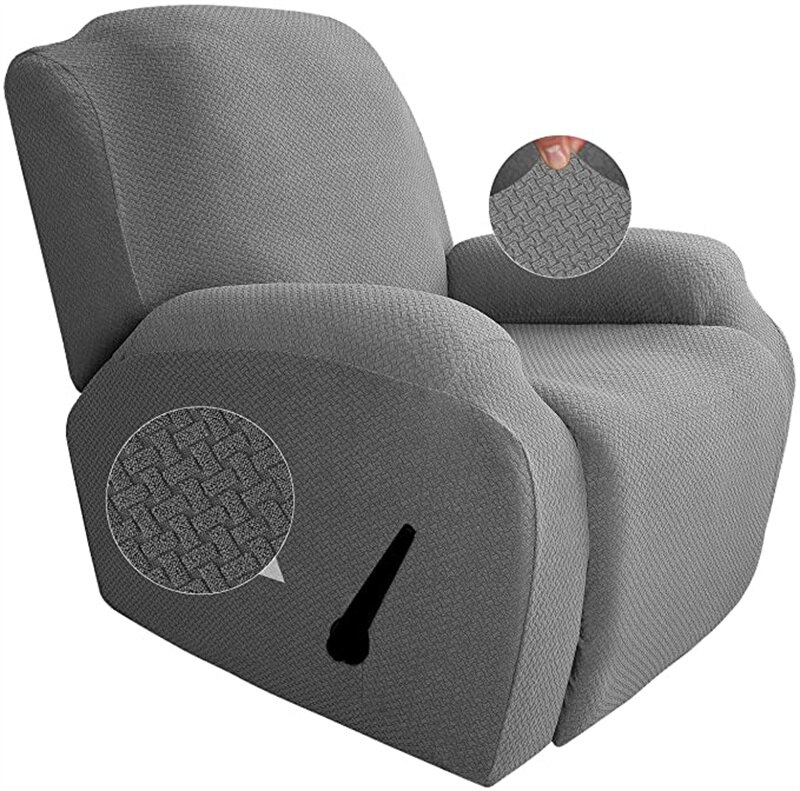 Jacquard Recliner Chair Cover All-inclusive Massage Arm Chair Covers Spandex Lounger Seatcover Single Seat Sofa Couch Slipcover: A2 Recliner Cover