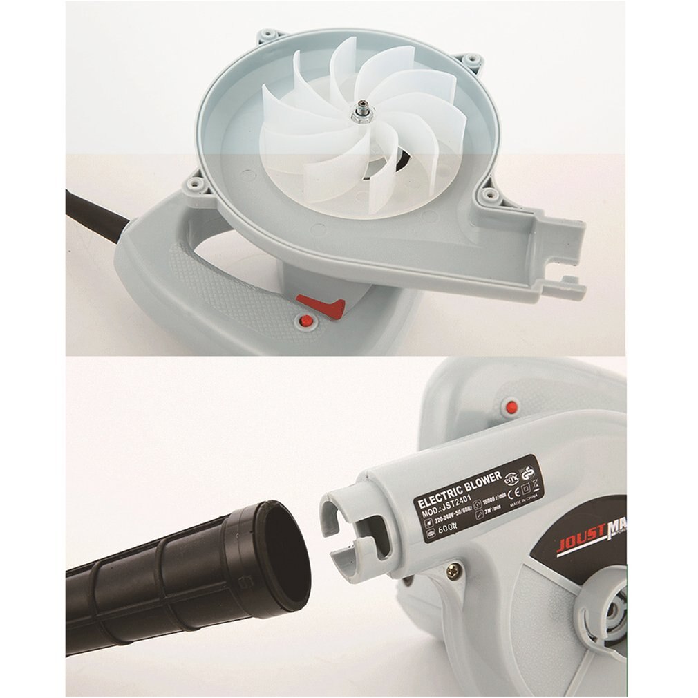 600W 220V-240V Electric Air Blower Vacuum Cleaner Blowing Dust Collecting 2 in 1 Computer Dust Collector Cleaner