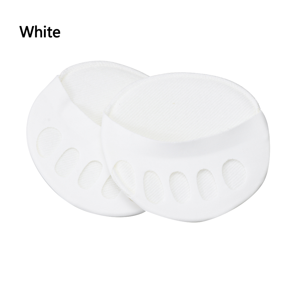 1 Paar Vijf Tenen Voorvoet Pads Voor Vrouwen Hoge Hakken Half Inlegzolen Onzichtbare Voet Pijn Zorg Absorbeert Schokken Sokken Schoenen inserts: 03