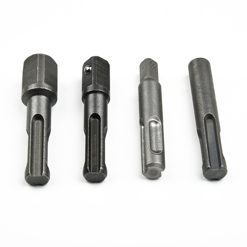 4 Pcs Sds Plus Boorhamer Adapter Elektrische Impact Driver Socket Hex Universele Bit Chuck Voor Power Tools Accessoires