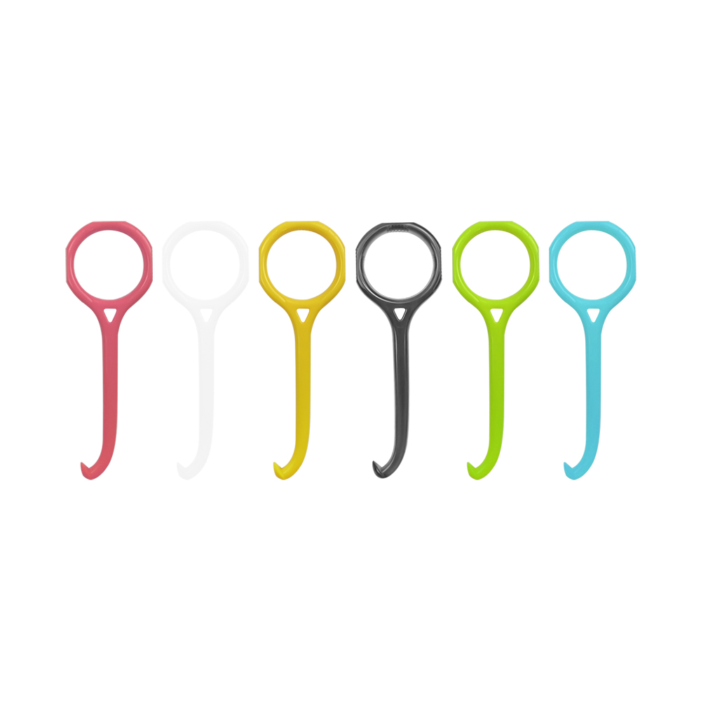 Outil de retrait d'alignement orthodontique, extracteur de bretelles, jolis bretelles invisibles amovibles, soins bucco-dentaires transparents, crochet en plastique, 50 pièces: green