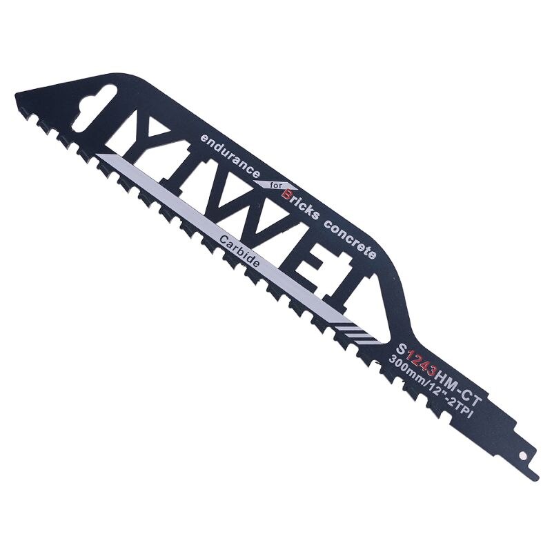 Cemented Carbide Demolition Masonry Reciprocating Saw Blade Cutting Brick Stone: Default Title