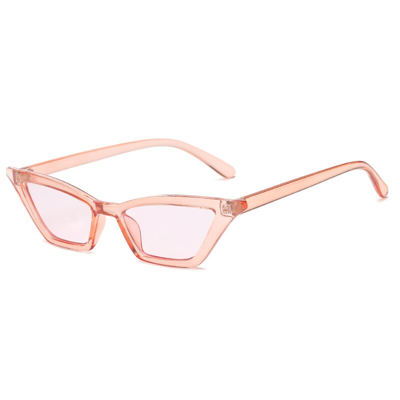 Cat eye bril vintage zonnebril dames cat eye kleine monturen zonnebril retro kleine rode dames zonnebril: 4