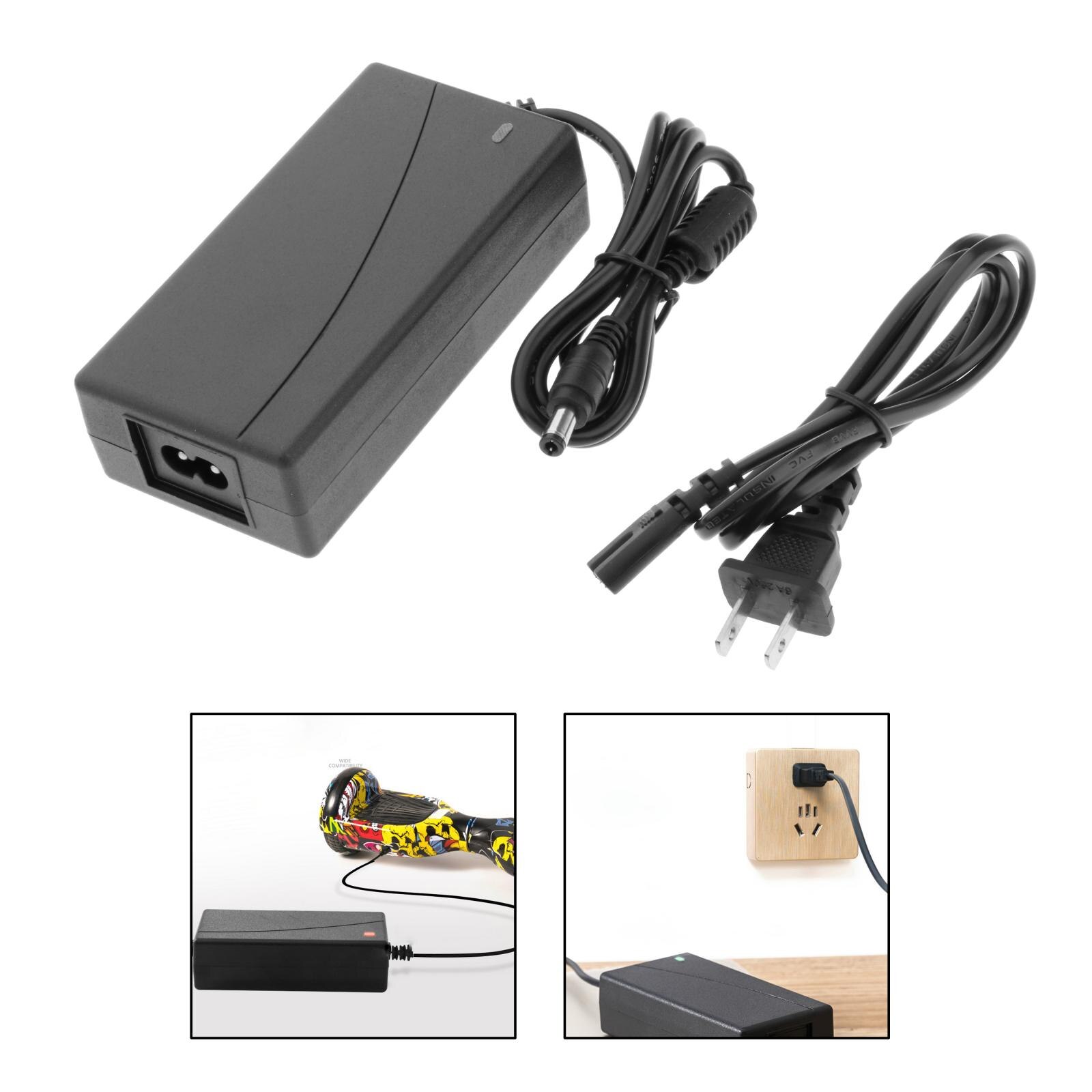 Diameter 5.5mm 42V Charger Compatible with Electric Bike Mobility Scooter