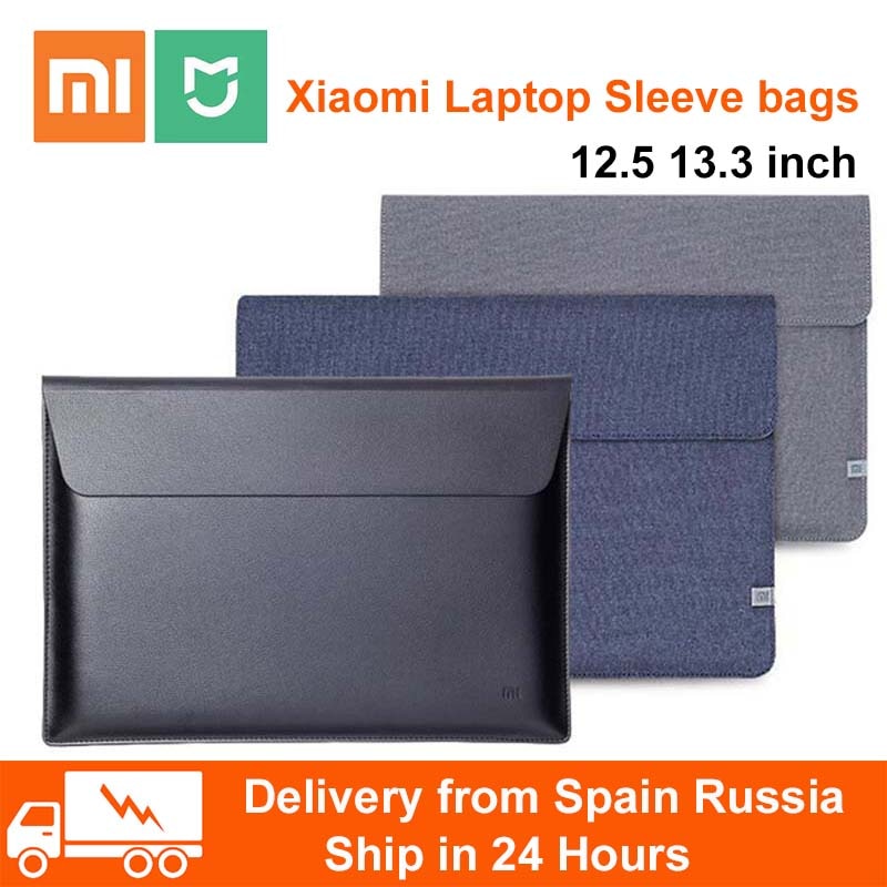 Originele Xiaomi Air 13 Laptop Sleeve Zakken Geval 13.3 Inch Notebook Voor Macbook Air 11 12 Inch Xiaomi Notebook Air 12.5 13.3 In Ch
