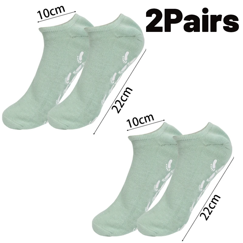 Mascarilla hidratante de silicona, calcetines, exfoliantes reutilizables, guantes protectores antigrietas, herramientas para eliminar la piel muerta seca, cuidado de los pies y las manos: Verde militar