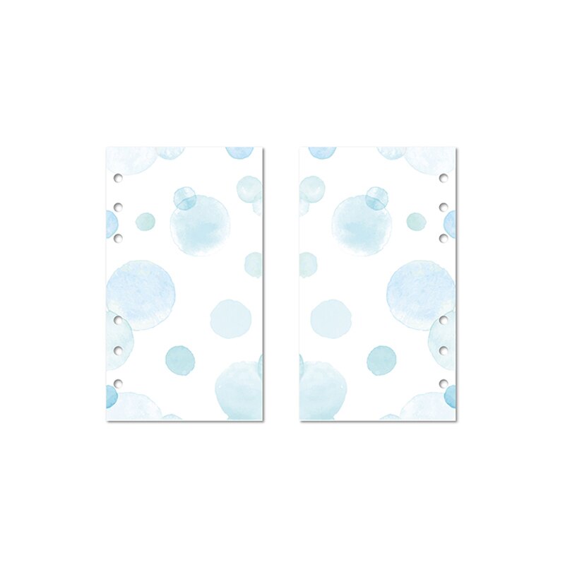 Lovedoki-papier de recharge pour agenda, planificateur coréen Dokibook, 6 trous, feuilles amples, en spirale, accessoires pour cahiers: A6 Paomo