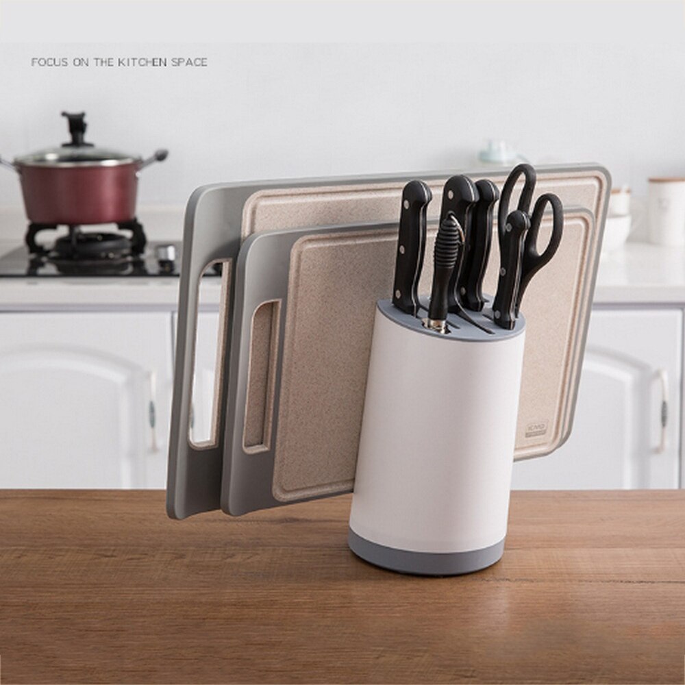 Multifunction Knife Holder Stand With Board Drainb... – Vicedeal