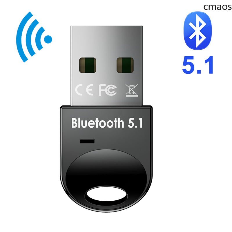 Usb Bluetooth Adapter 5.1 Bluetooth Ontvanger Usb Bluetooth 5 0 Dongle 5.0 Bt Zender Aptx Mini Adapter Voor Pc Laptop speaker