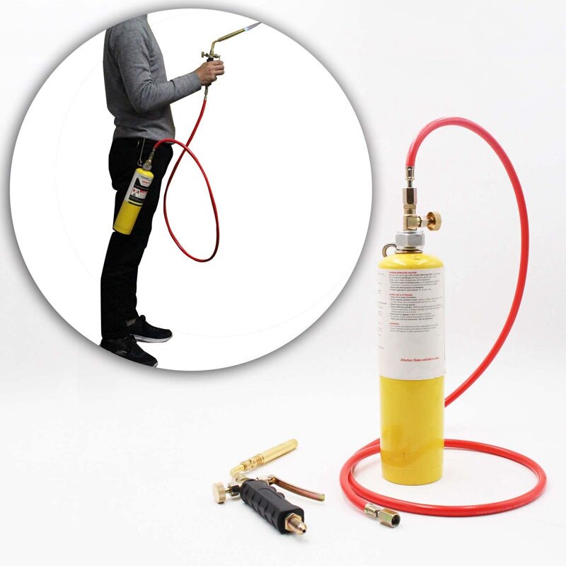 MAPP Gasbrenner Mit 3 Flammenköpfen Aus Messing – Für Höhere Temperaturen & Flexibles Löten