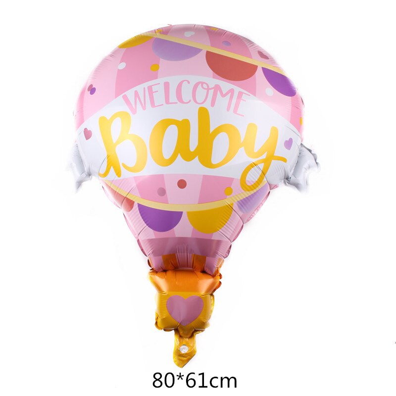 Baby shower enkeli vauvatytöt elefantti karhu poika tyttö babyshower koristeet juhlatarvikkeet sarjakuvahattu: 6