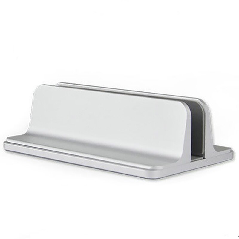 Alumiiniseoksesta säädettävä kannettavan tietokoneen teline tabletti kirja muistikirjateline seisomapöytä macbook pro air dellin kannettavan tietokoneen tarvikkeet: Hopea
