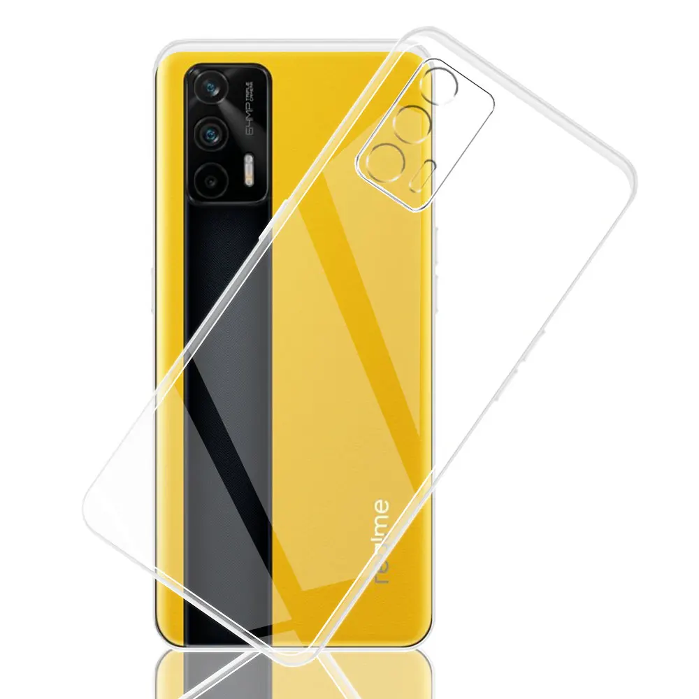 Voor Realme Gt 5G Case Silicone Zachte Transparante Telefoon Case Voor Realme Gt Clear Cover Funda Voor Realmegt Gt 5G Coque