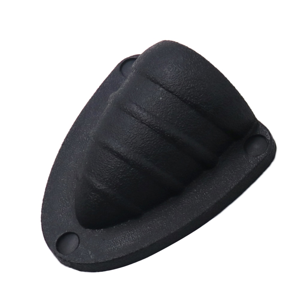 Marine Nylon Clam Shell Vent Wire Cover Clamshell Ventilation Accessories Parts - Small - Black