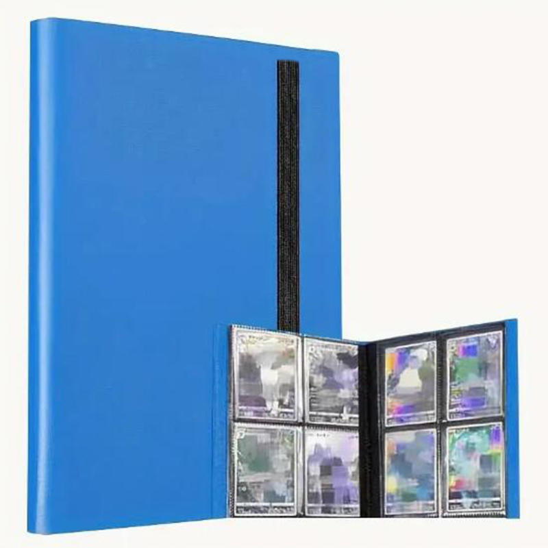 Premium Trading Card Binder met meerdere zakken - Houdt 160/360/480 kaarten - Duurzame PP-hoes - Ideaal voor basketbal, voetbal en sportkaarten: TEN