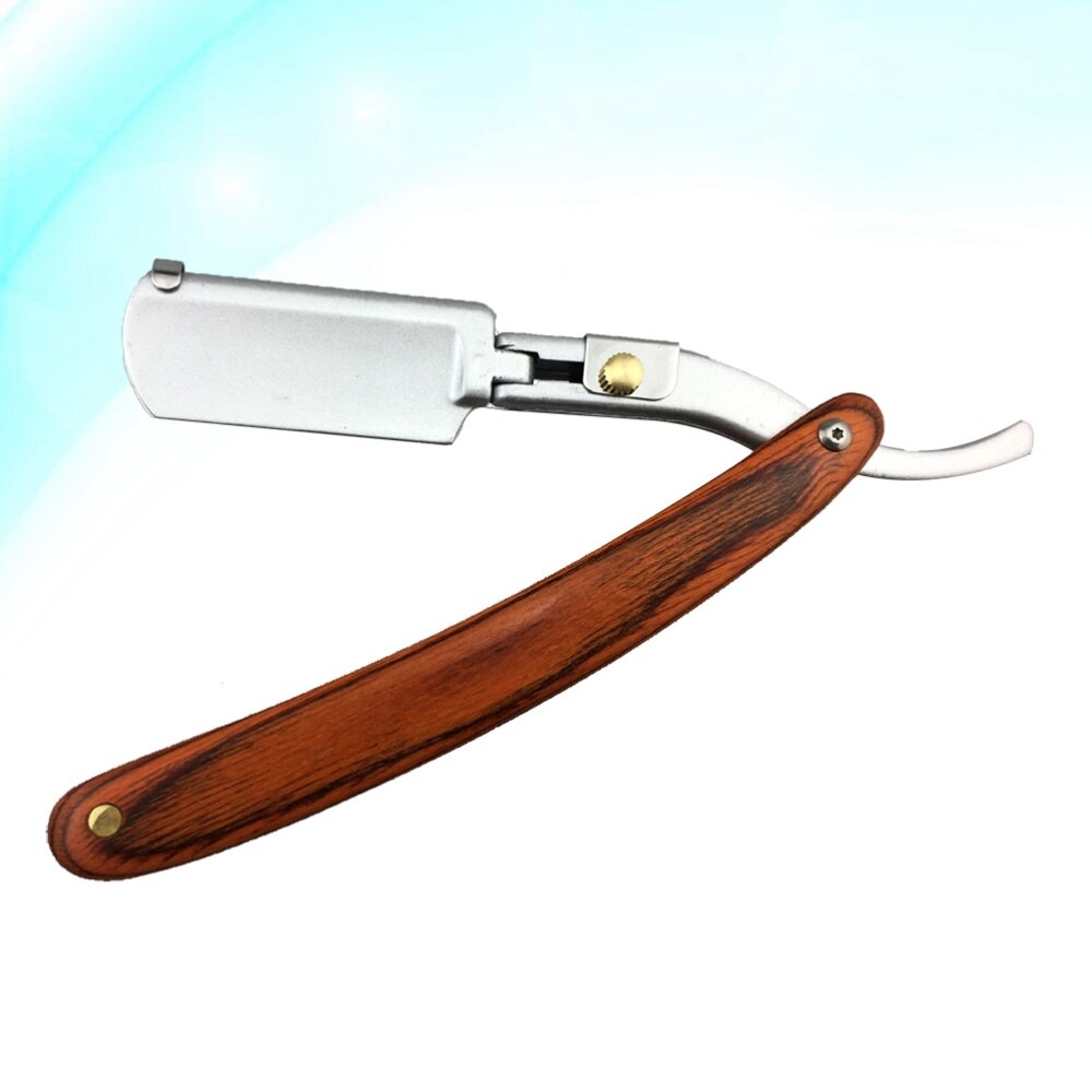 Chic Straight Barber Edge Steel Razors Men Vintage... – Grandado