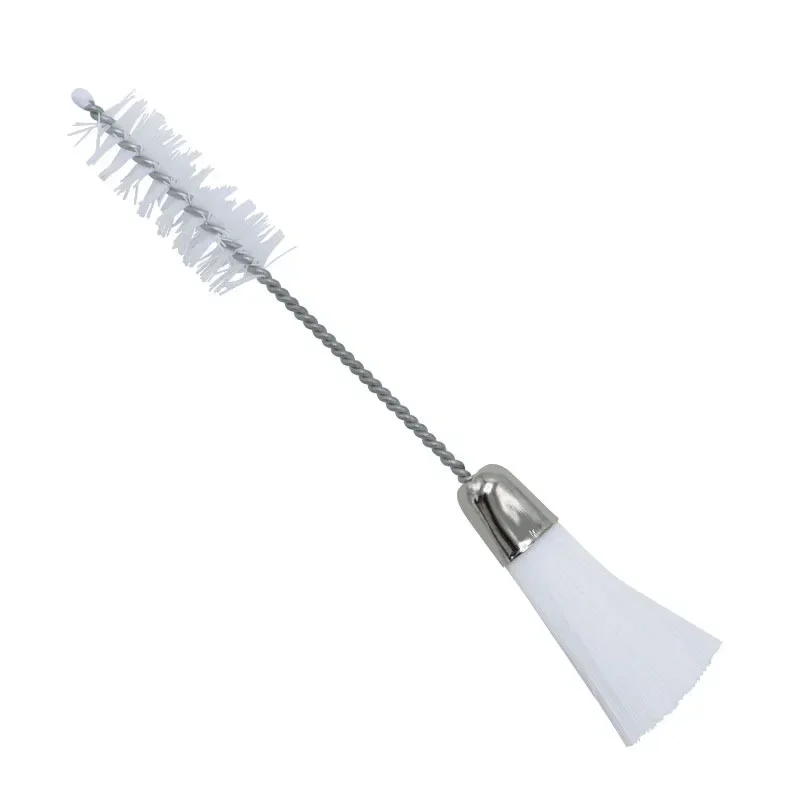 Multi-function Mini Double Ended Cleaning Brush for Sewing Machine Gap Threads Cleaning Keyboard Nylon Head Sewing Accessories: light green