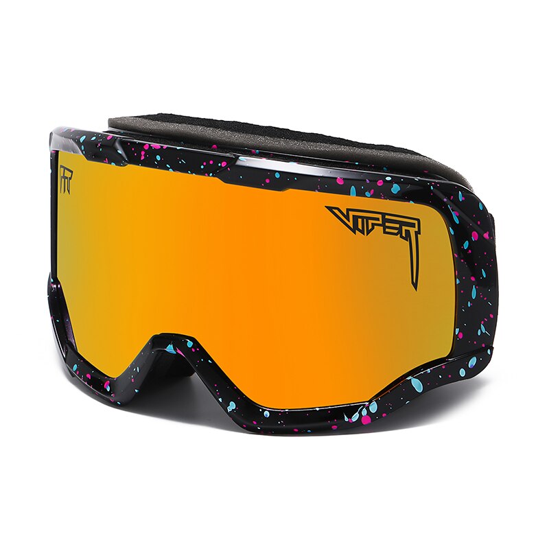 PIT VIPER Brand Double Layers Anti-Fog Ski Goggles Snowmobile Mask Glasses Men Women Snow Snowboard: Y1